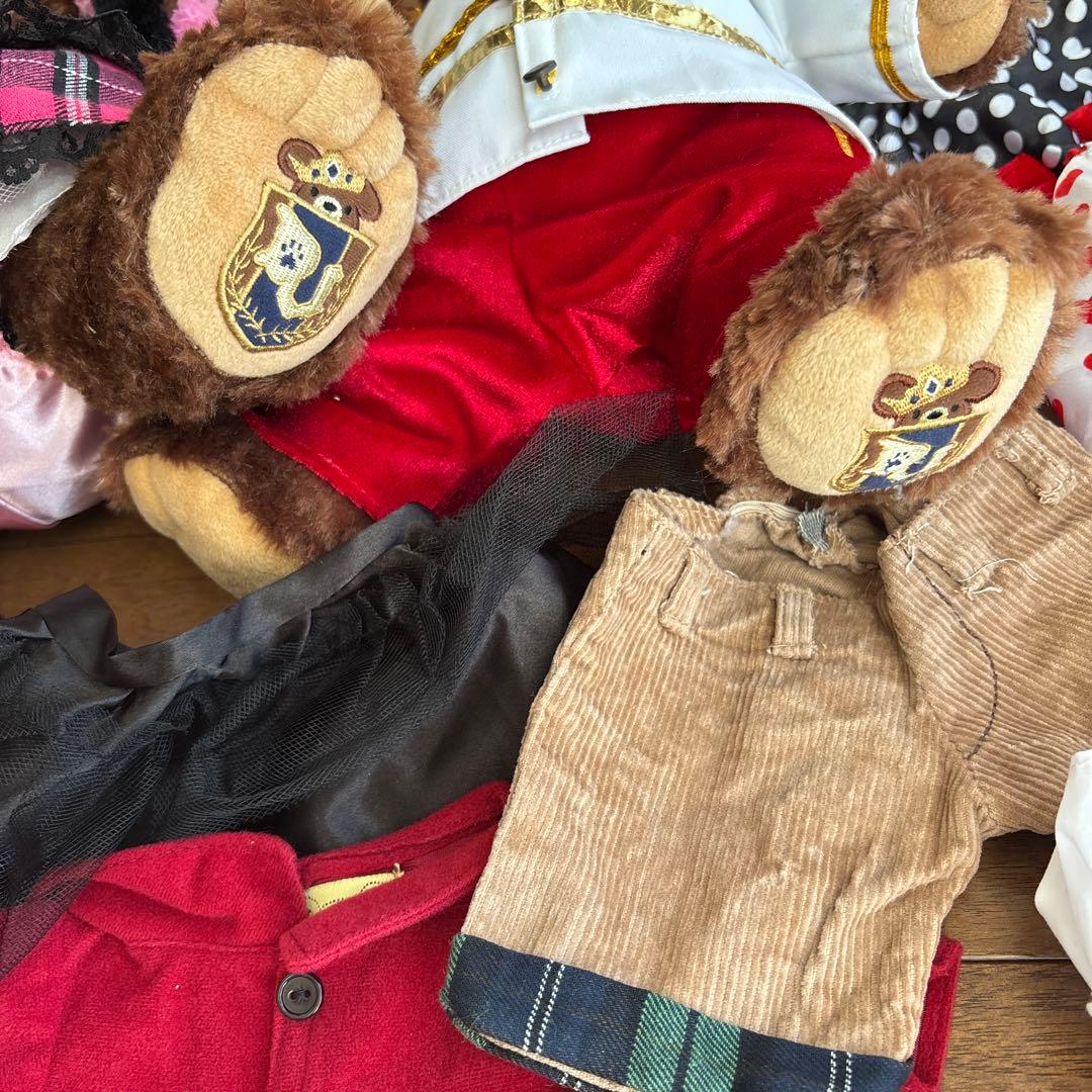 ユニベアー　服　セット　ぬいぐるみ　ペア　ユニベアシティー　コスチューム