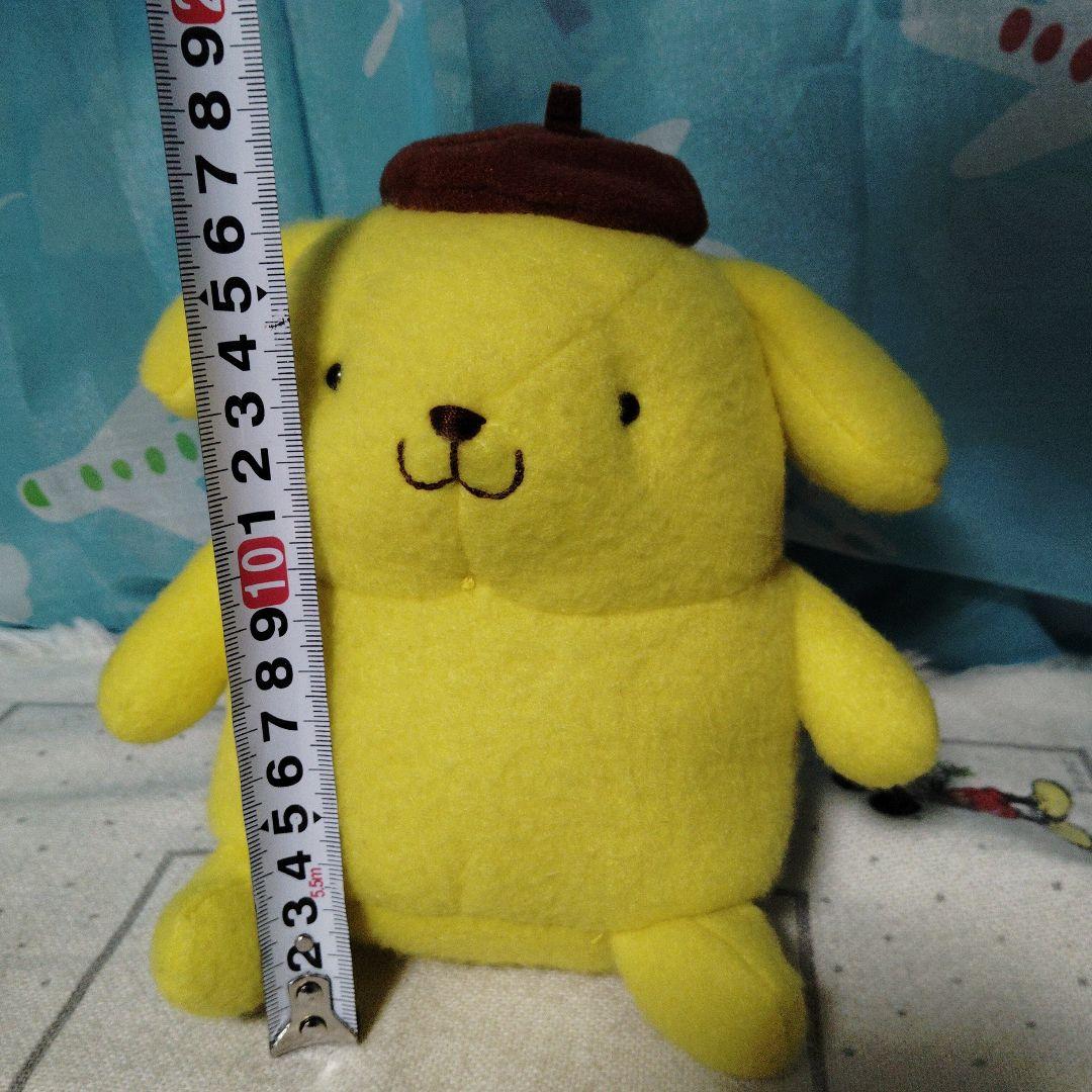 レトロ サンリオ ポムポムプリン ぬいぐるみ　マスコット　エイコー　1998年