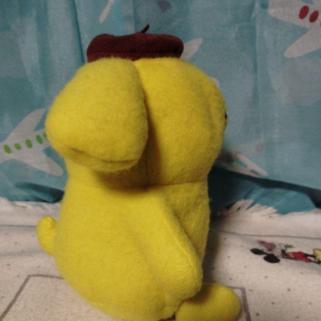 レトロ サンリオ ポムポムプリン ぬいぐるみ　マスコット　エイコー　1998年