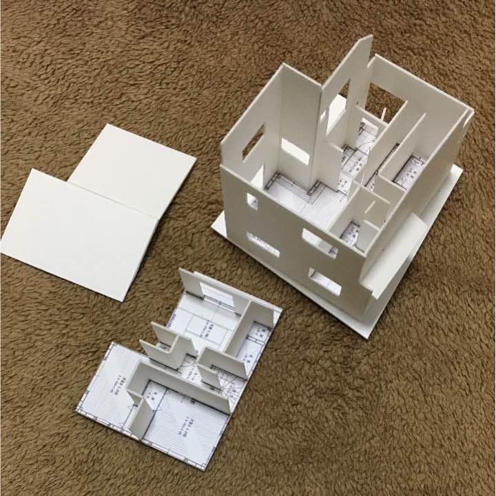 家模型 こちらは売却済です