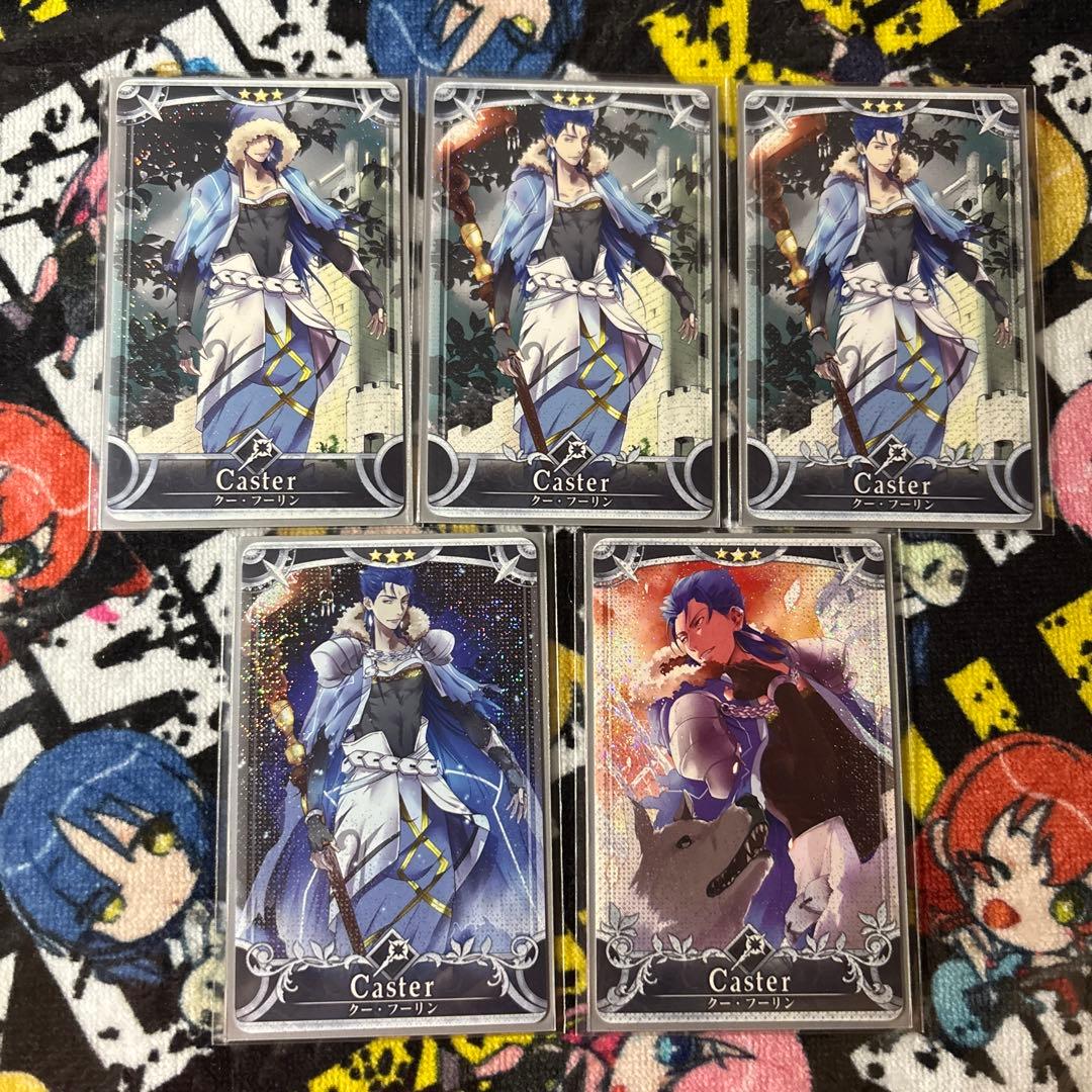 fgoアーケード 絆礼装　コンプ　再臨　ノーマル　フェイタル クーフーリン