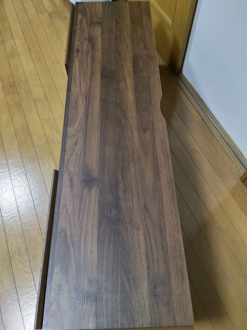 テレビボード150cm　50vサイズまで対応　ブラウン　テレビ台