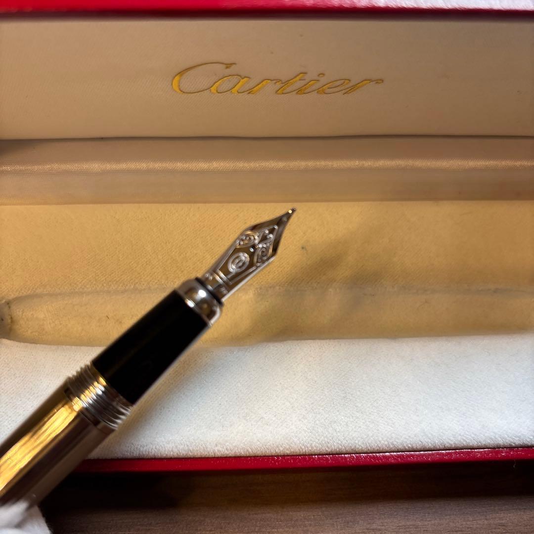 Cartier 万年筆 フルートデザイン
