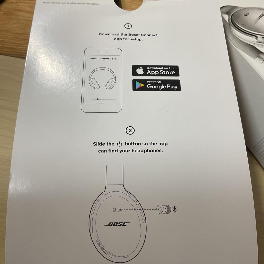 【イヤーパッド交換済】Bose QuietComfort 35 II シルバー