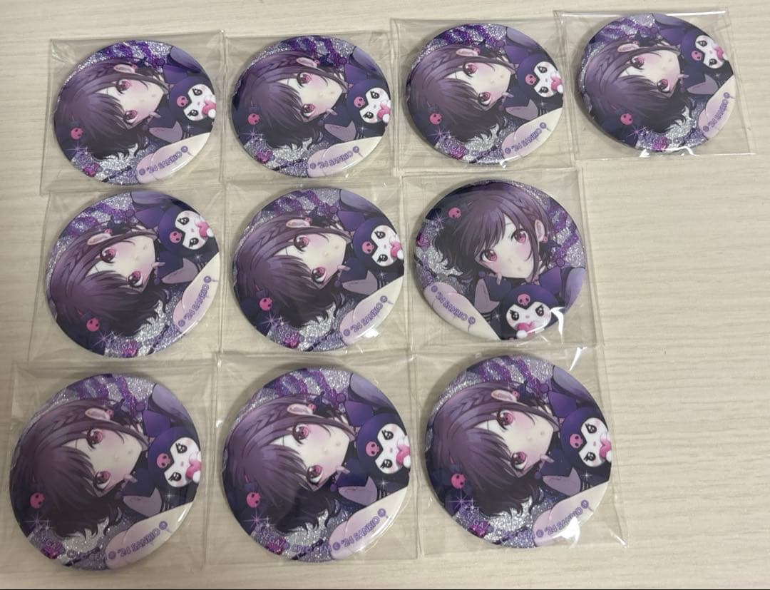プロセカ 東雲絵名 缶バッジ サンリオ 10点