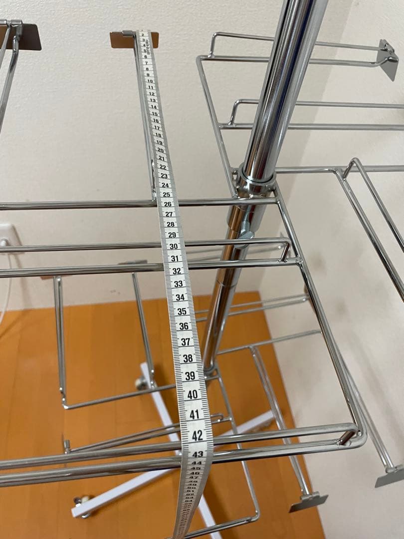 値下げ　新品　4段回転小物掛け　店舗什器