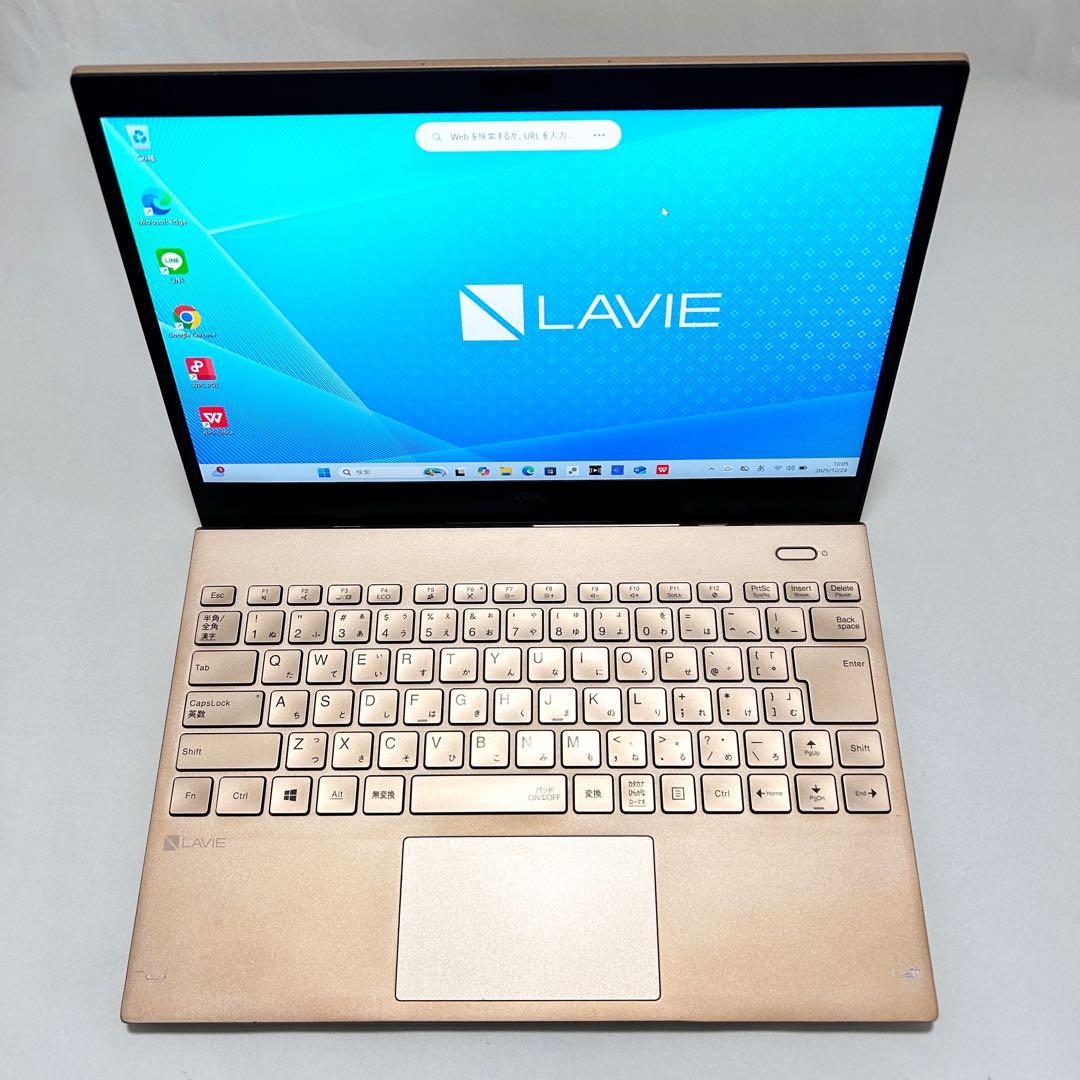 【ゴールド】LAVIE｜第11世代i7｜16GB｜512GB｜バッテリー超良好
