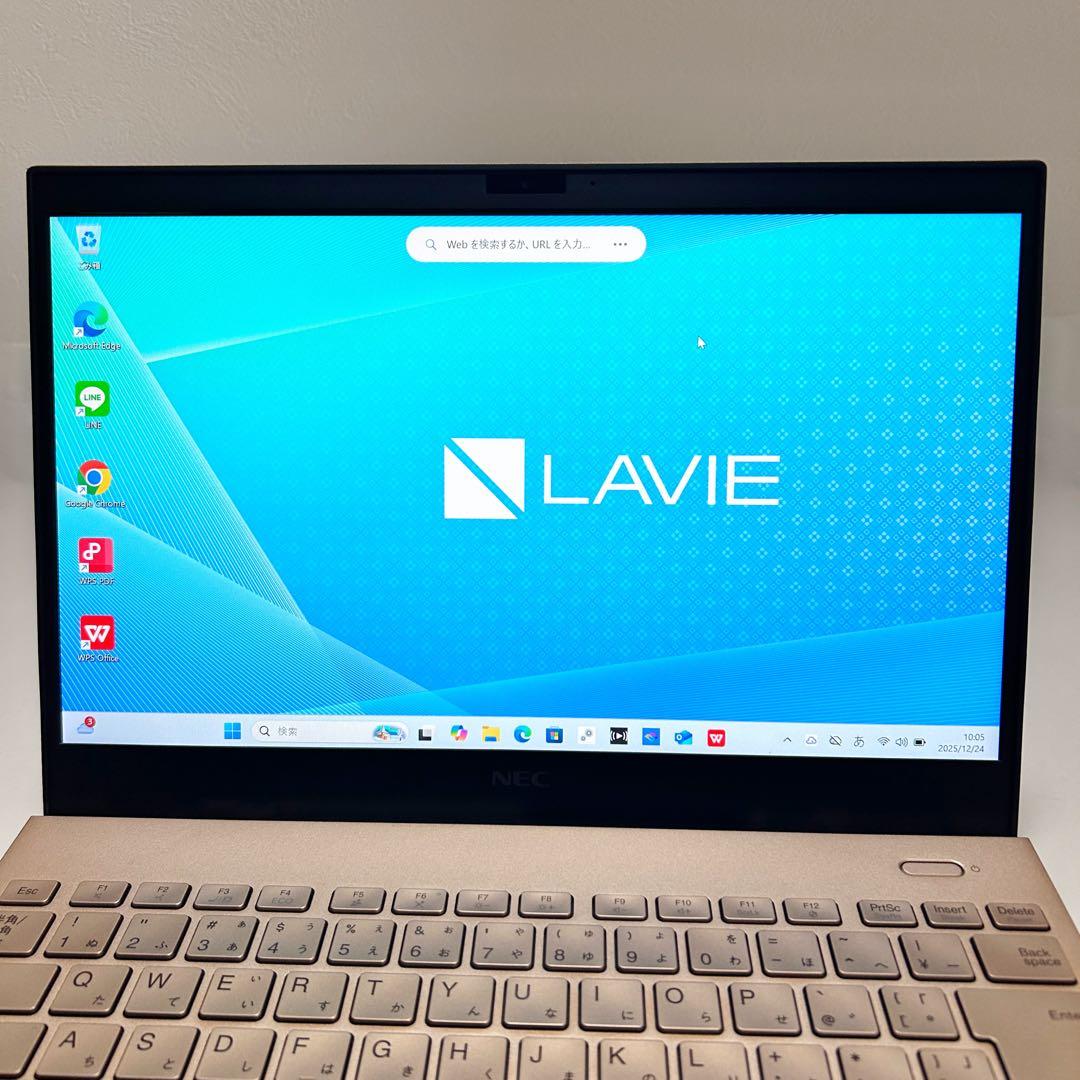 【ゴールド】LAVIE｜第11世代i7｜16GB｜512GB｜バッテリー超良好