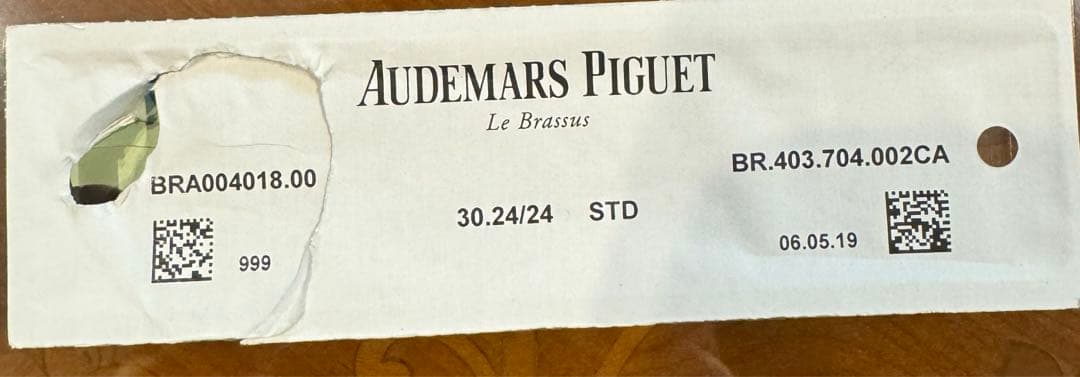 オーデマピゲ　ラバーベルト　ロイヤルオークオフショア