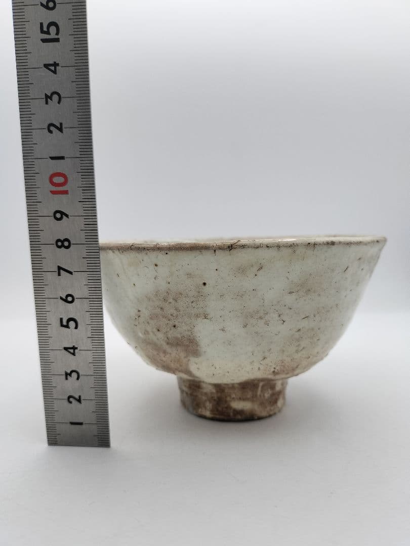 b716 茶碗 萩焼 桂泉山 片山萩月 木箱 茶道具 古物