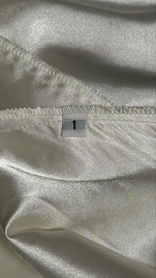 Acka lace flare dress パーティードレス 白ドレス