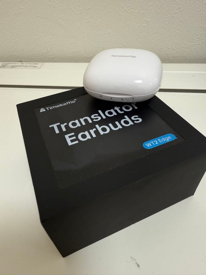 Timekettle WT2 Edge オフライン版　翻訳機 イヤフォン