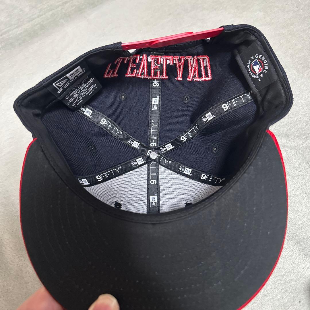 New Eraクリーブランドインディアンス ワフー酋長 キャップ 9Fifty