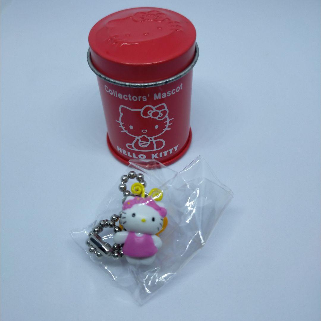 未使用 キティ コレクターズマスコット缶入り チョウキティシリーズ