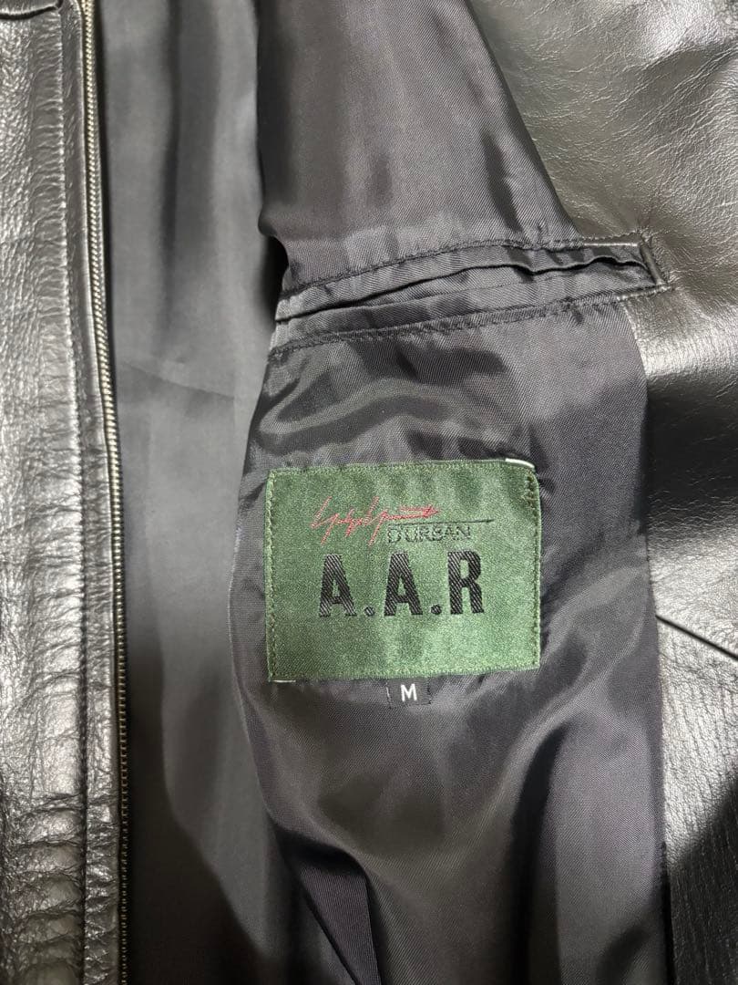 Yohji Yamamoto DURBAN A.A.R レザー 牛革ブラック美品