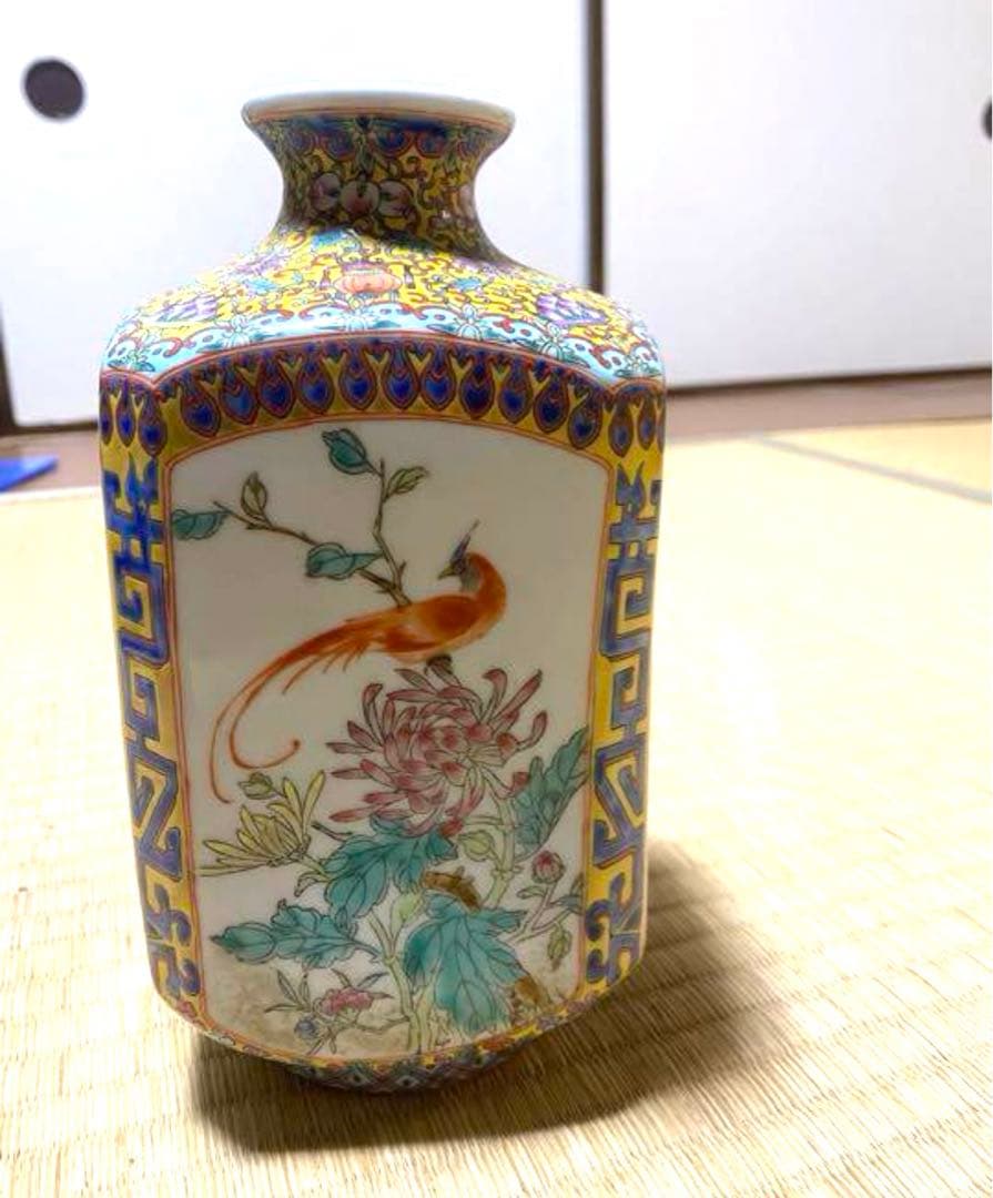 大清乾隆年製 壺 高さ約22cm 中国古玩