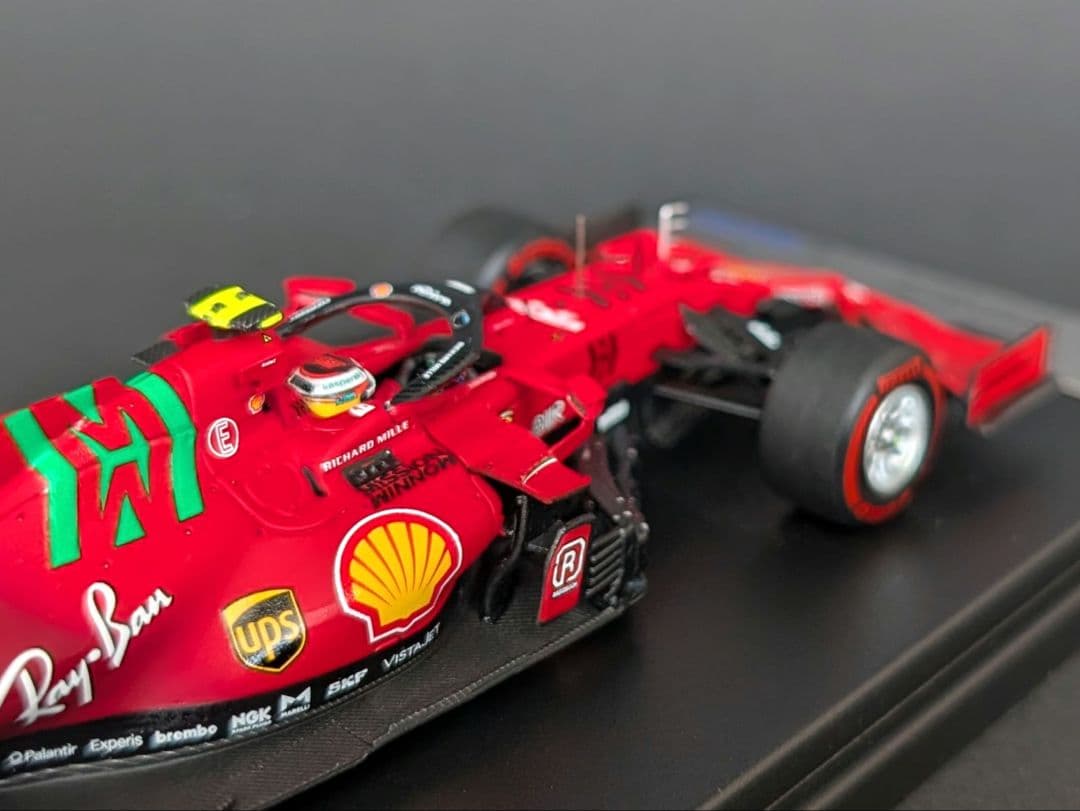 ルックスマート 1/43 フェラーリSF21 #55 サインツ MWデカール仕様