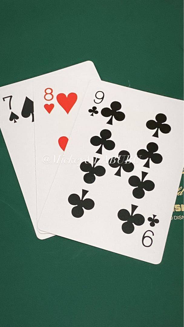 非売品クラブ33幻激レア❤︎マジックトランプDisneyディズニー限定club33