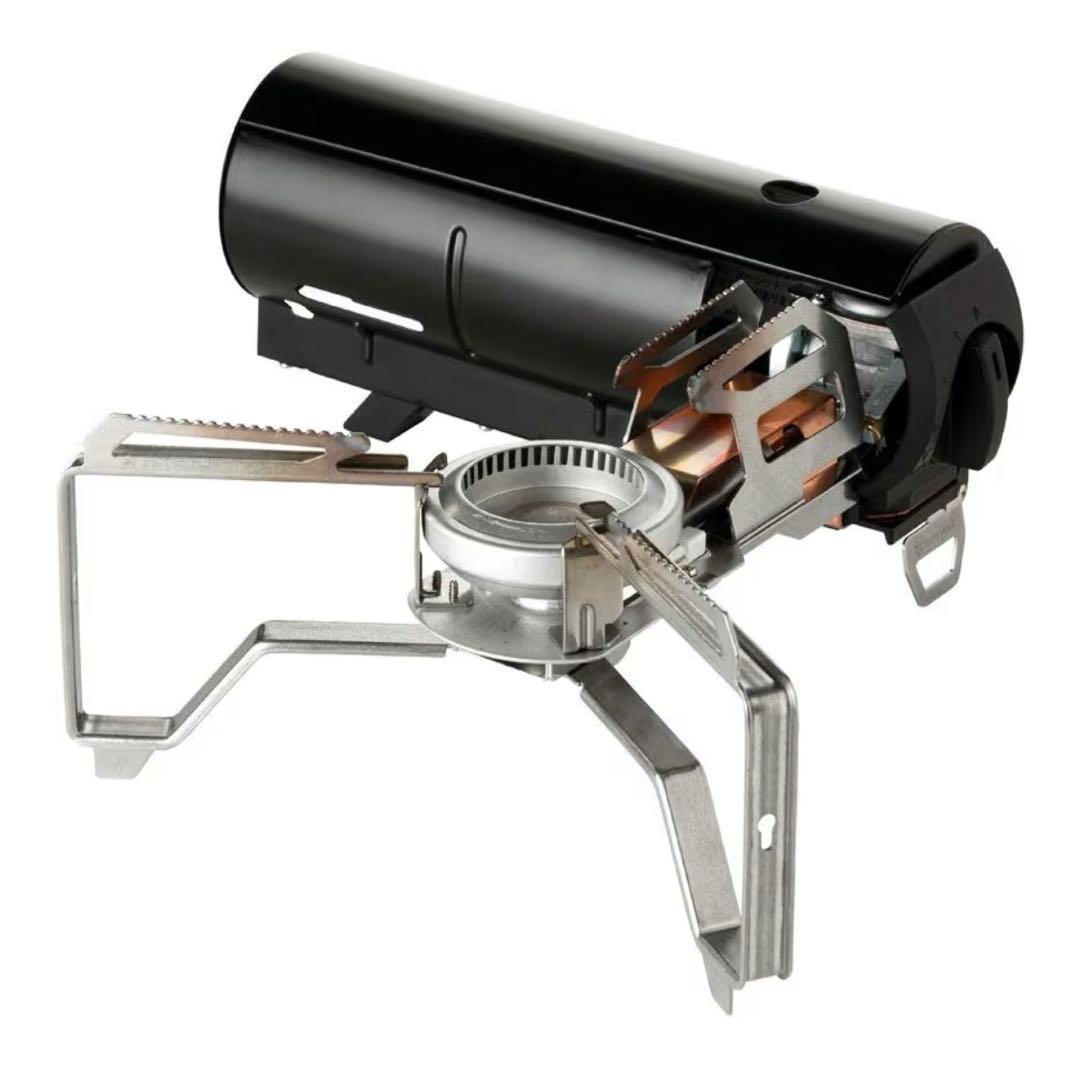 【新品】スノーピーク ＆CAMPバーナー ブラック GS-600BK