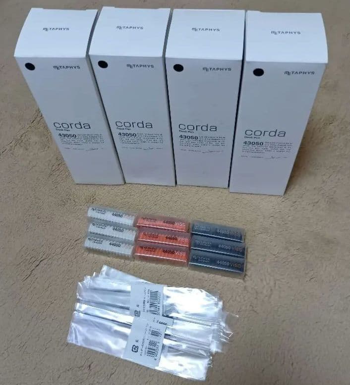 メタフィス　コルダ・デスクペン　43050　ブラック　4本　消しゴム　替芯付