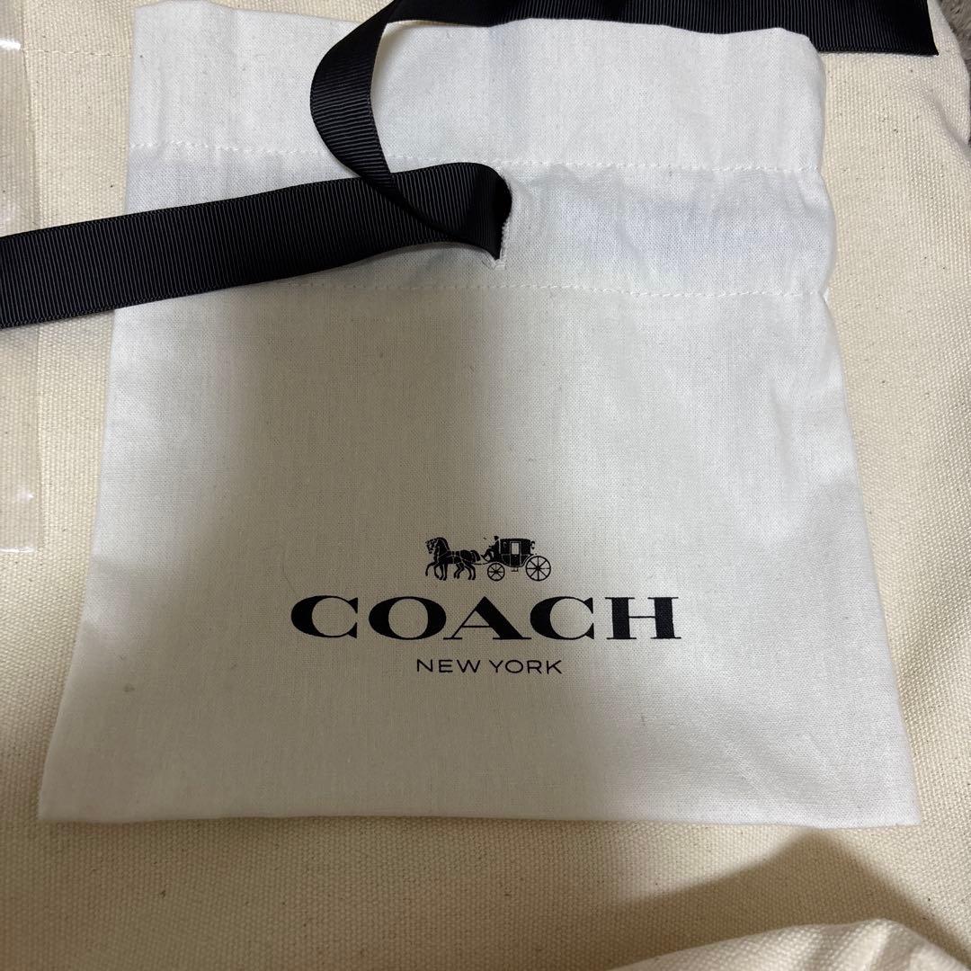 COACH クロコ型押し 二つ折り財布 ライトグリーン