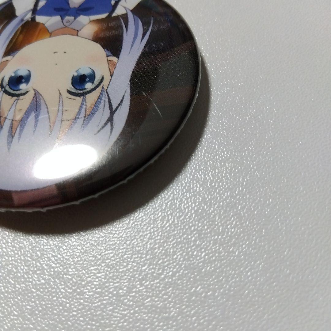 【ごちうさ】チノ 10周年記念 キャラクターソング アニメイト 特典 缶バッジ