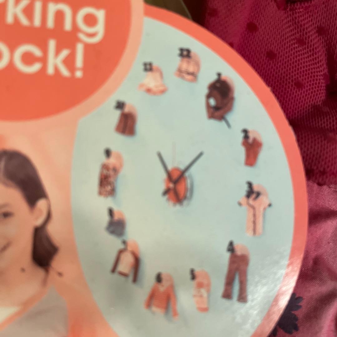 未使用♡Barbieファッションフィーバー♡ウォールクロック