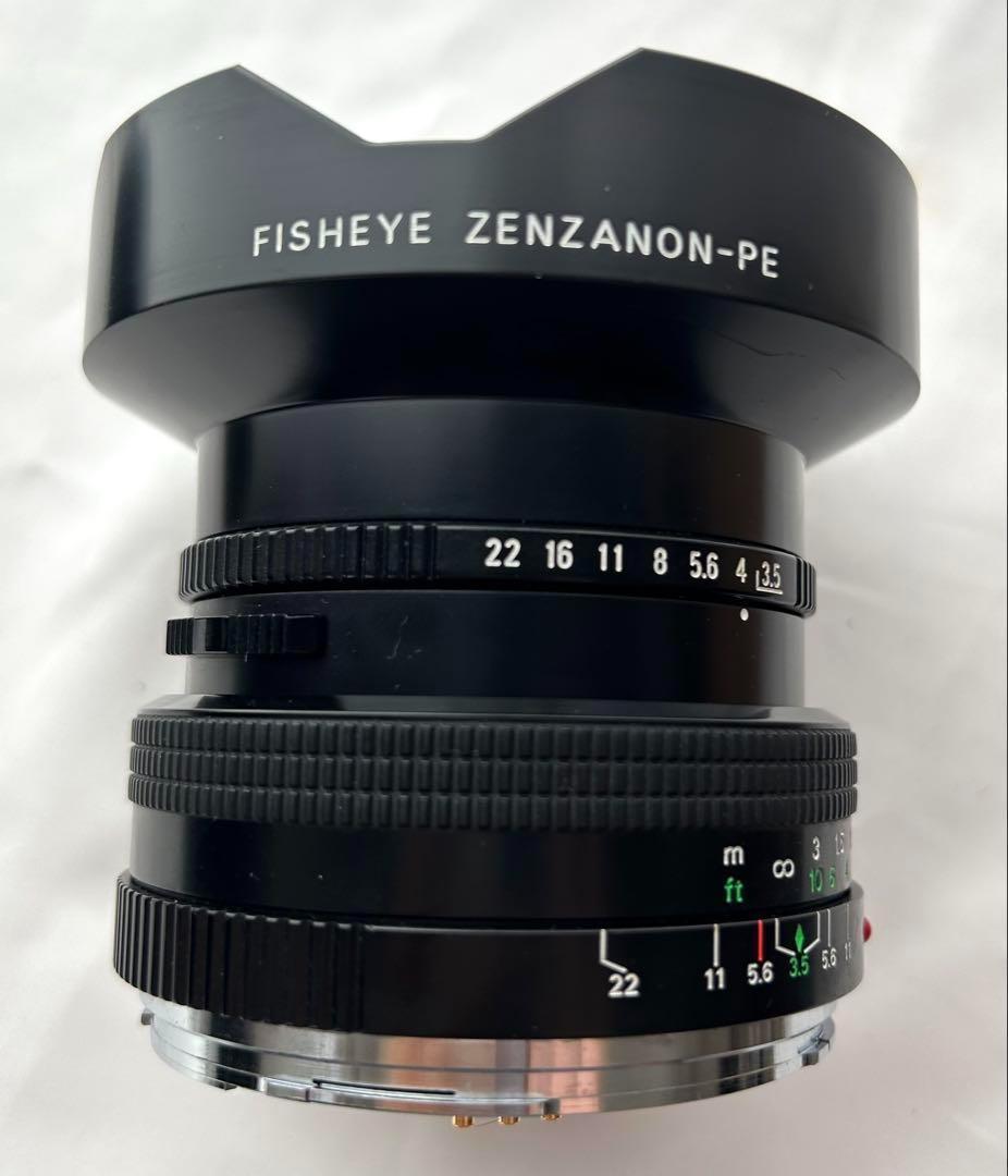 FISHEYE ZENZANON-PE 1:3.5 f=30mm 中判