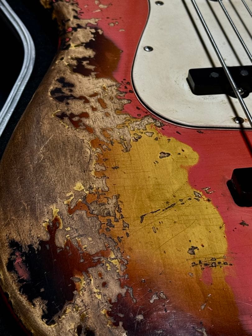 ベース Fender USA American Jazz Bass nitro