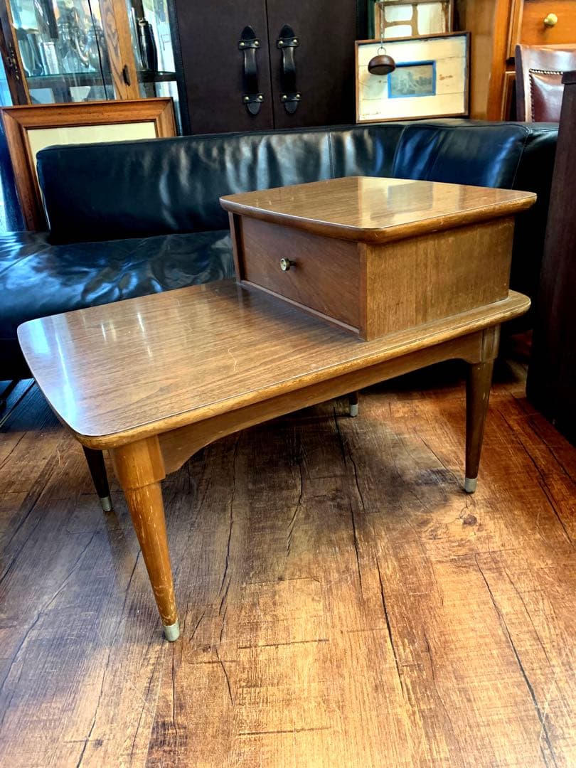 サイドテーブル・ナイトテーブル・ローテーブル 1960s USA vintage