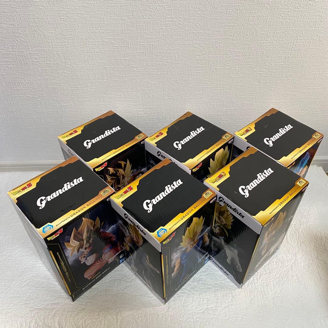 DBZ Grandista 孫悟空 ベジータ 魔人ベジータ ゴジータ 6種セット