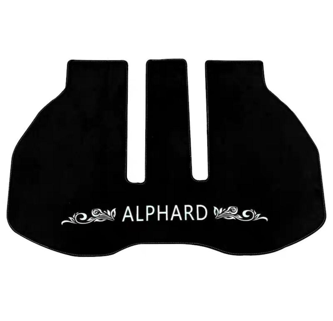 ALPHARD フロアマット ホワイト ブラック