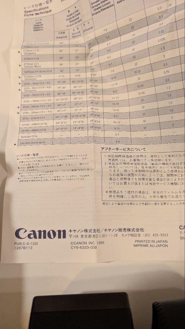 キヤノン EOS 650（キヤノン イオス 650）新品未使用 一眼レフ