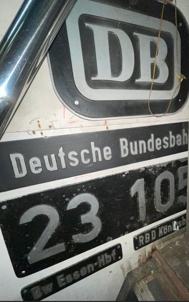 DB蒸気機関車Br23車輌標識一式