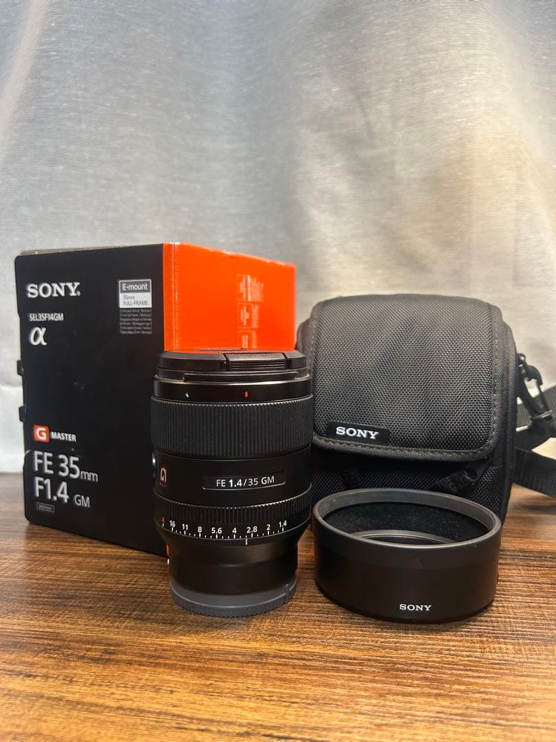 Sony FE 35mm F1.4 GM レンズ　美品