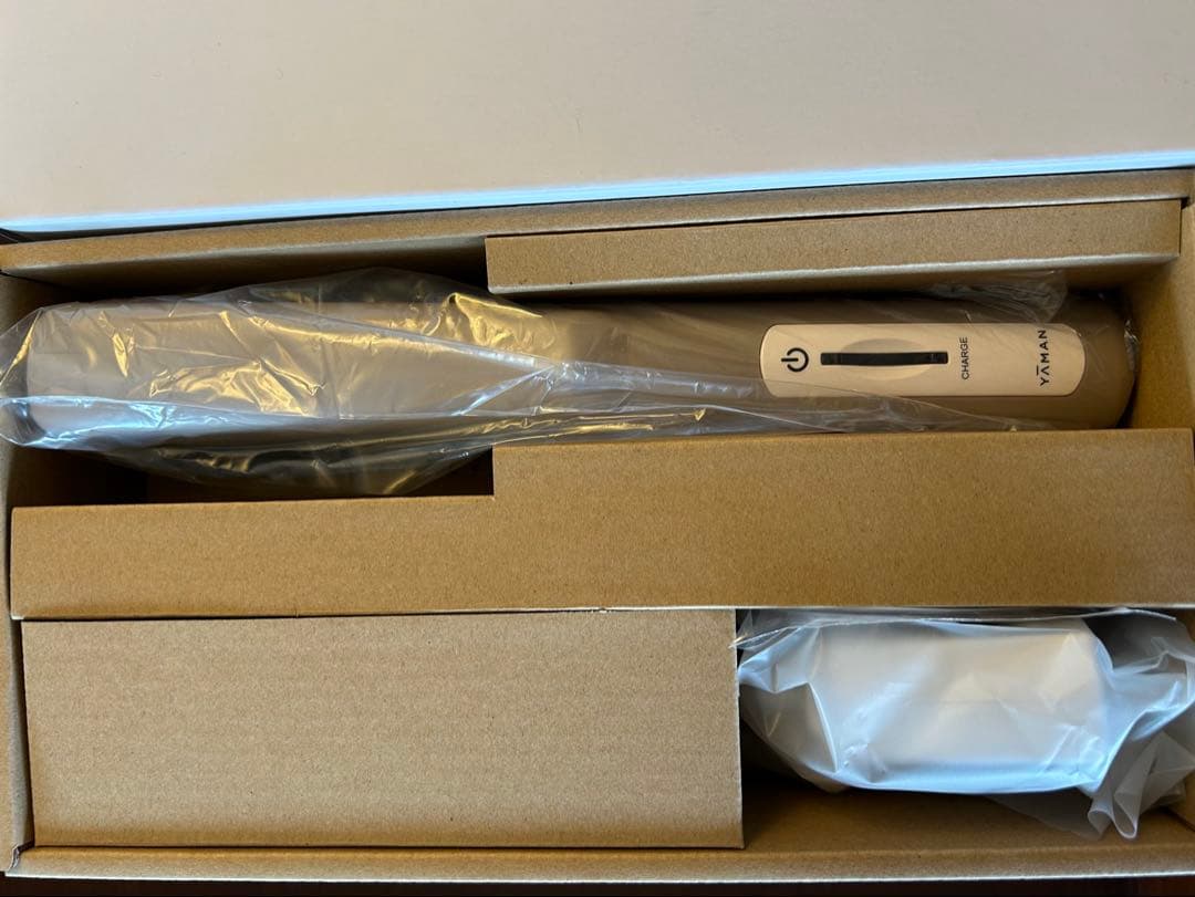 YA-MAN Shine Pro 超音波トリートメント導入器　グレージュ