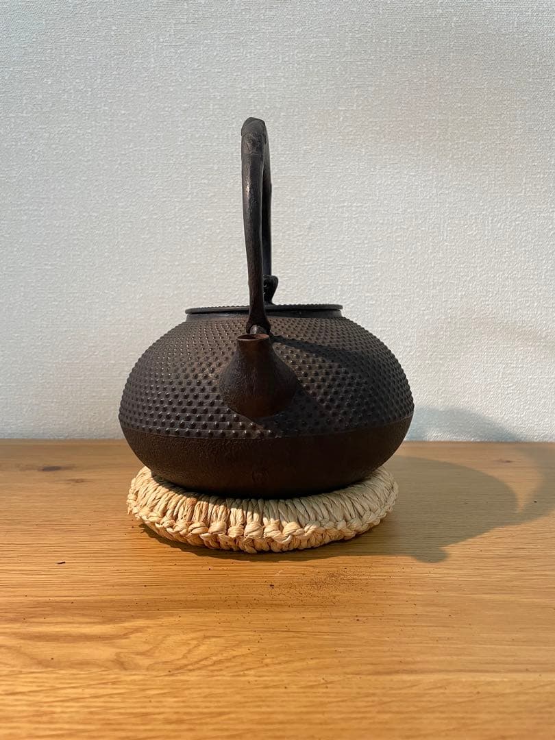 0289 釜師 金澤鶴斎造 鶴州 南部鉄器 南部鉄瓶 急須