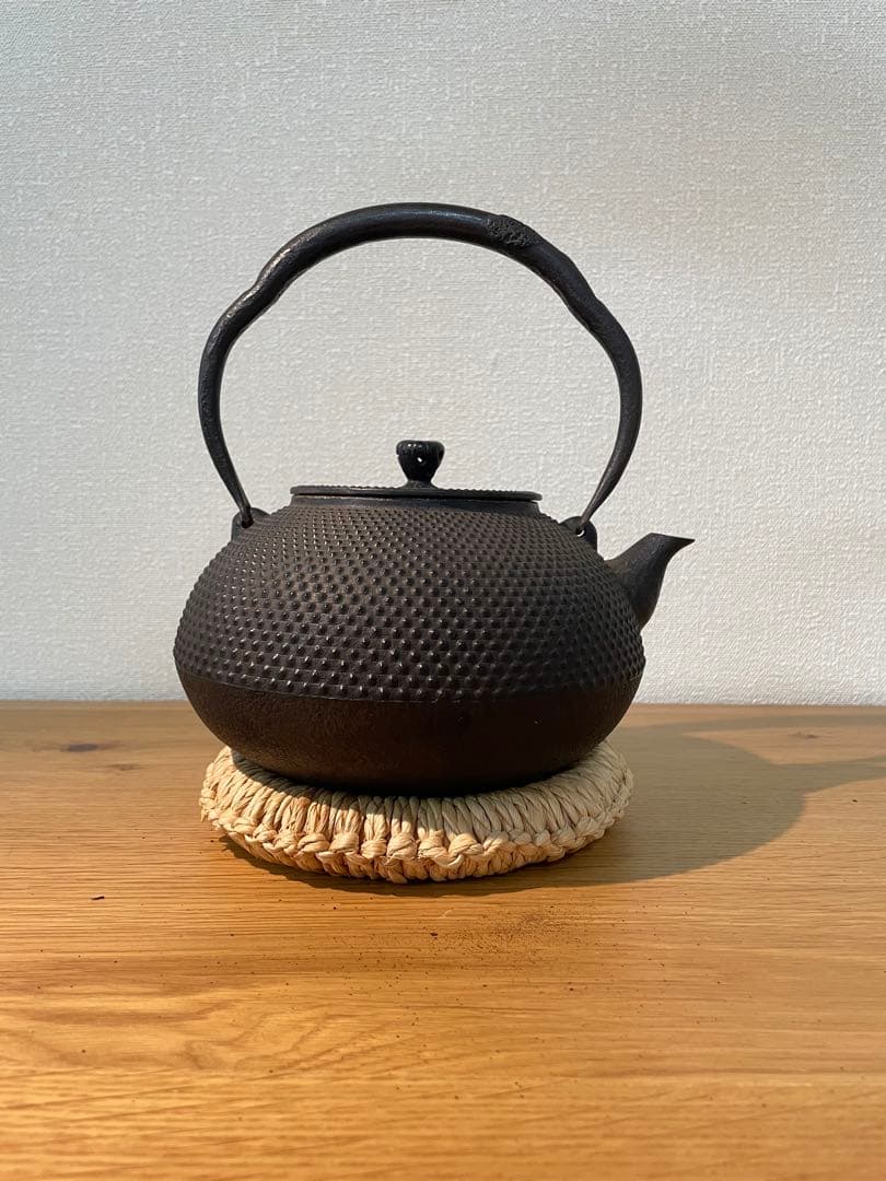 0289 釜師 金澤鶴斎造 鶴州 南部鉄器 南部鉄瓶 急須