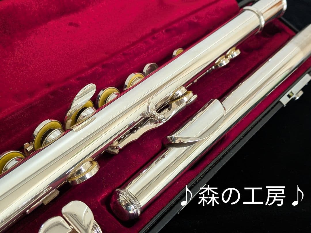 中古フルート専門店‼️部活応援‼️頭部管銀製 ヤマハフルート YFL311Eメカ