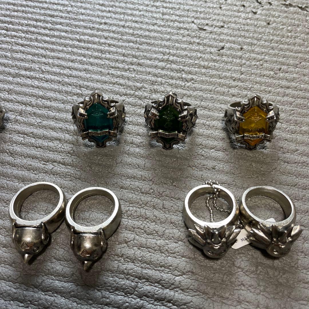 激レア　コスプレ　家庭教師ヒットマンREBORN ボンゴレリング　リング　セット