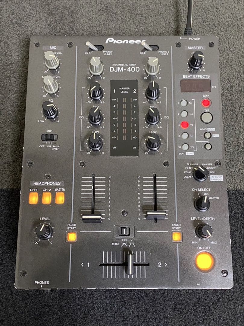 動作未確認 現状品 Pioneer DJM-400 DJミキサー パイオニア