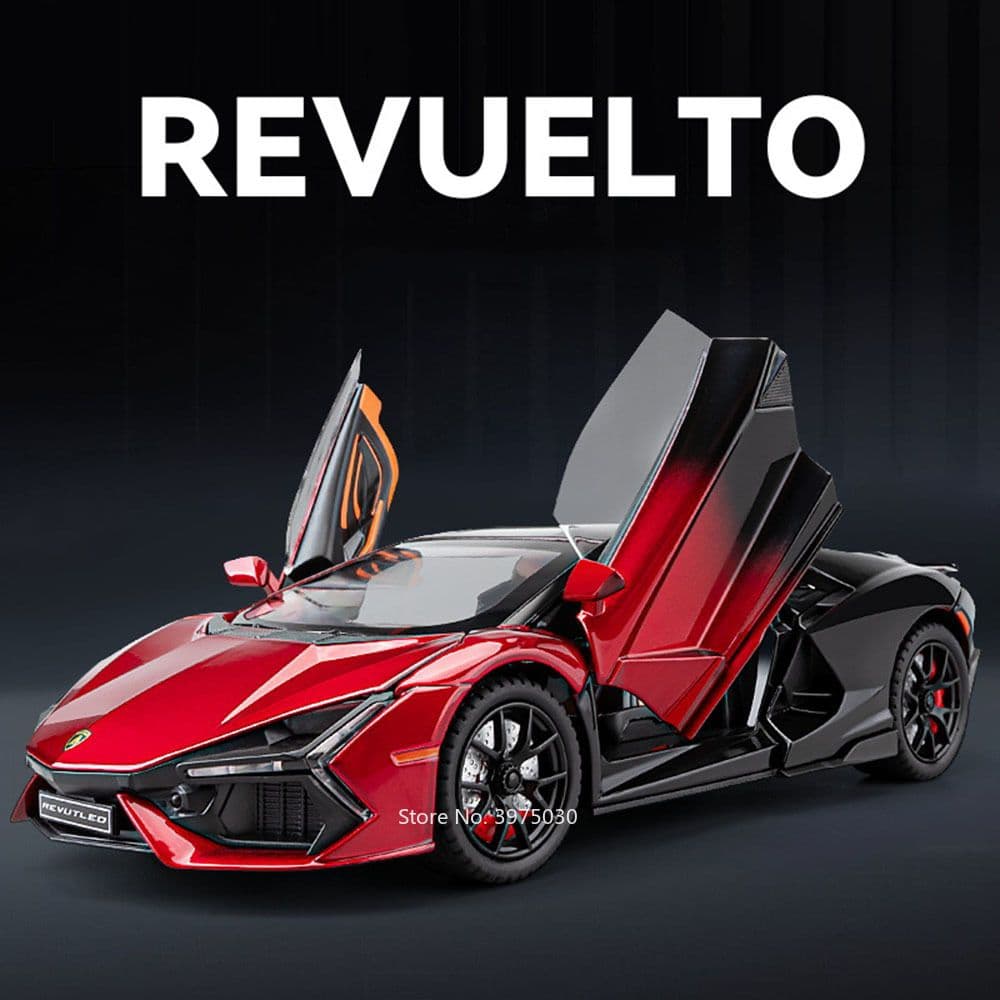 Lamborghini Reuvelto ミニカー 1/24 レッド