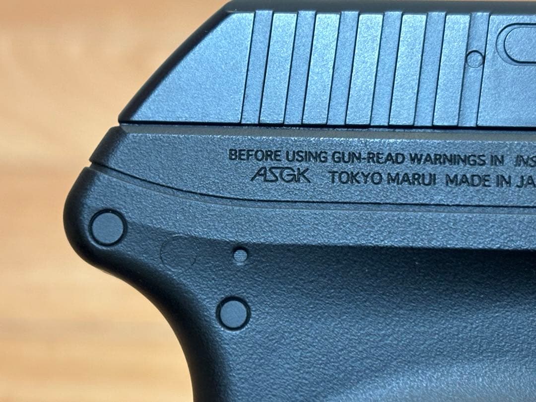 マルイ ルガー LCP コンパクトキャリー 専用レーザーサイト付属 ASGK刻印