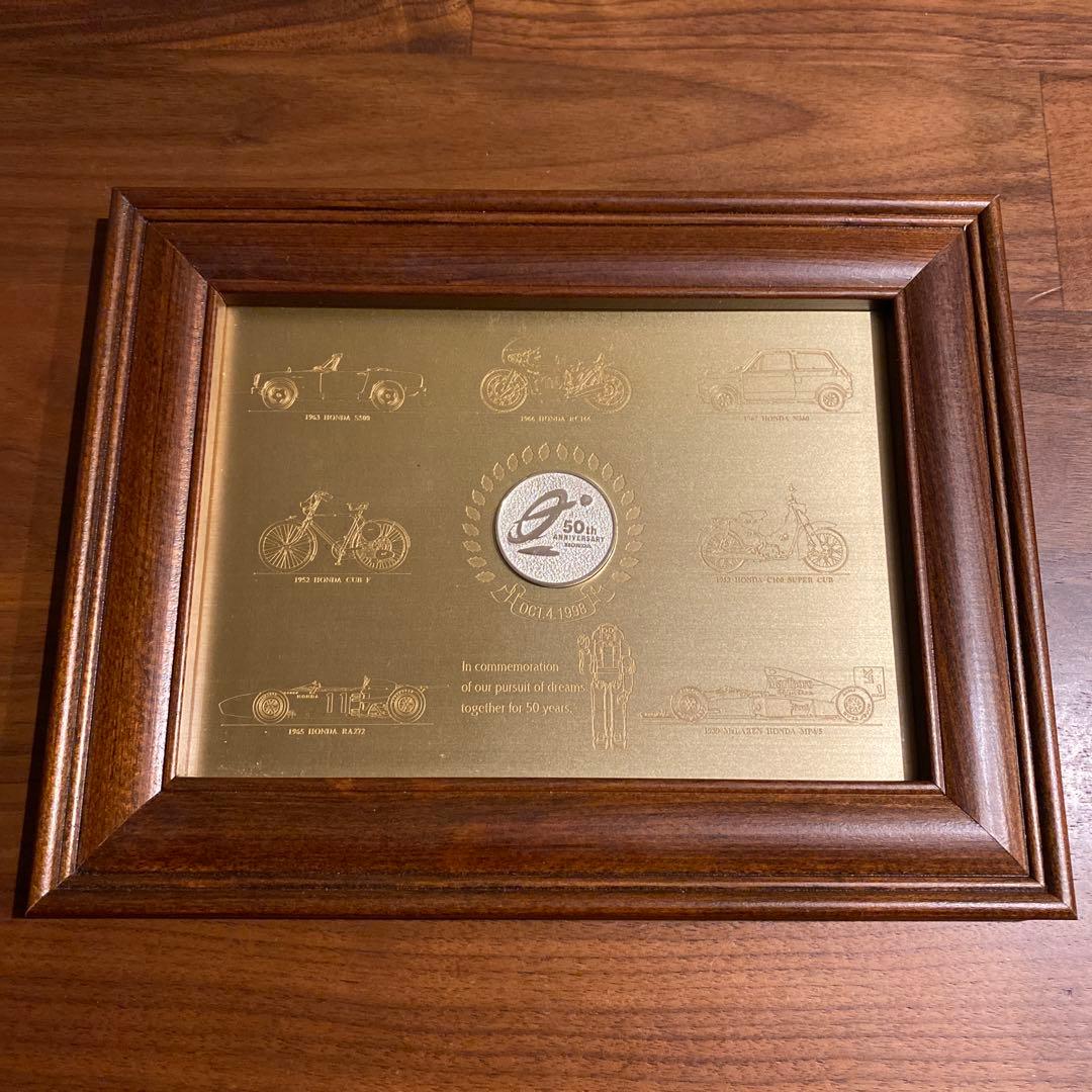 ホンダ 50周年記念純銀メダル ／ ありがとうフェスタinもてぎ HONDA