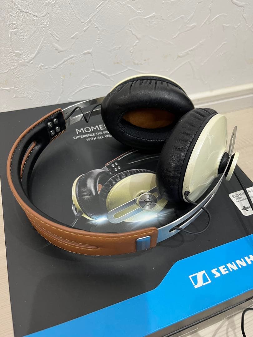 Sennheiser Momentum Ivory 有線ヘッドホン人気アイボリー