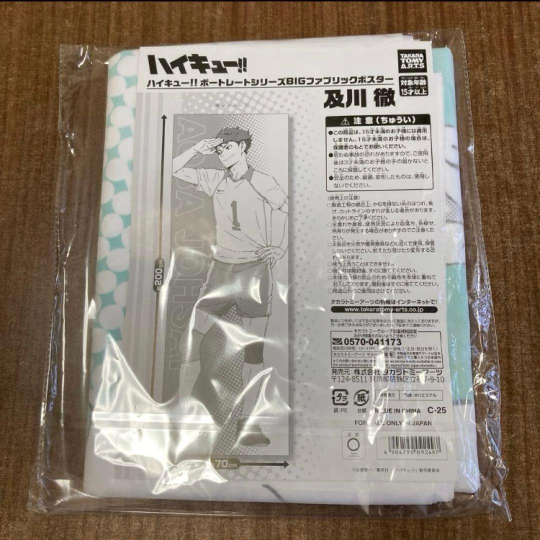 及川徹　青葉城西　ハイキュー　BIGポスター　タペストリー