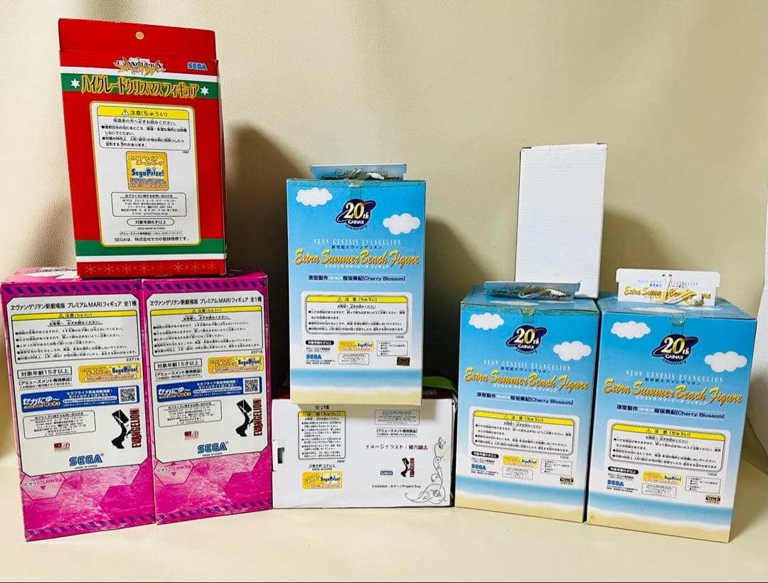 エヴァンゲリオン プレミアム マリフィギュア まとめ売り