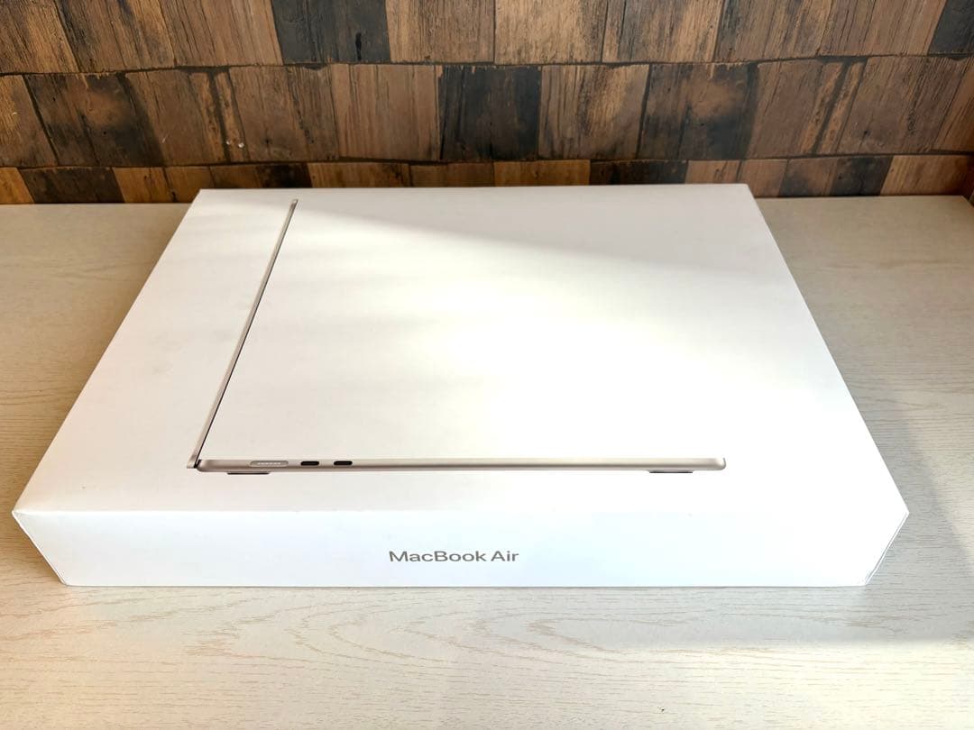 在庫処分‼️【新品未開封】M3 MacBook Air 15.3 スターライト