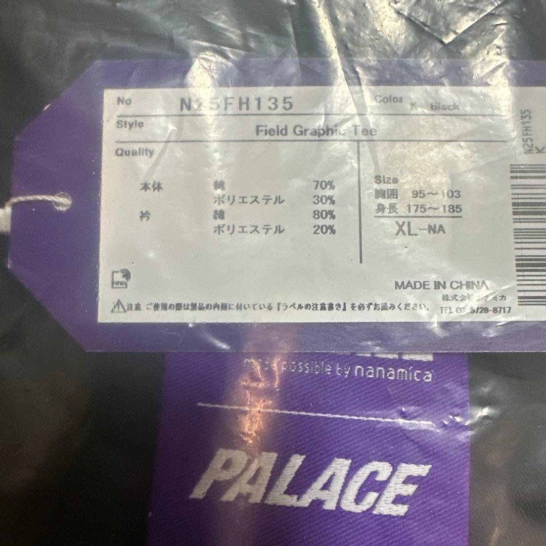 最安 THE NORTH FACE PALACE Tシャツ XL ブラック