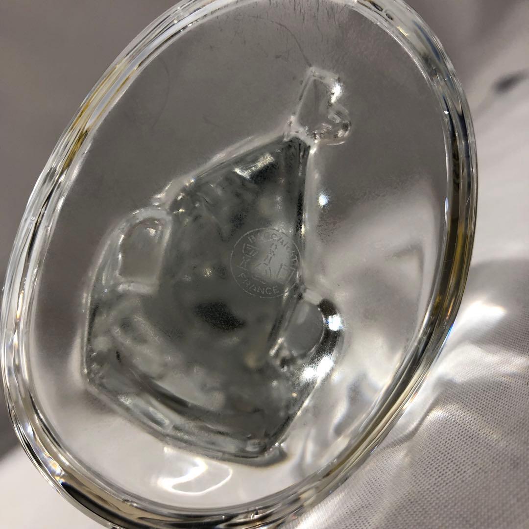 バカラ ゴルフ パターをする男性 アンティーク クリスタル ガラス 置物